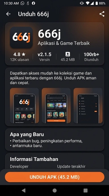 Unduh APK 666j dengan Mudah untuk Android