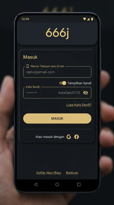Masuk ke akun 666j dengan mudah dan cepat